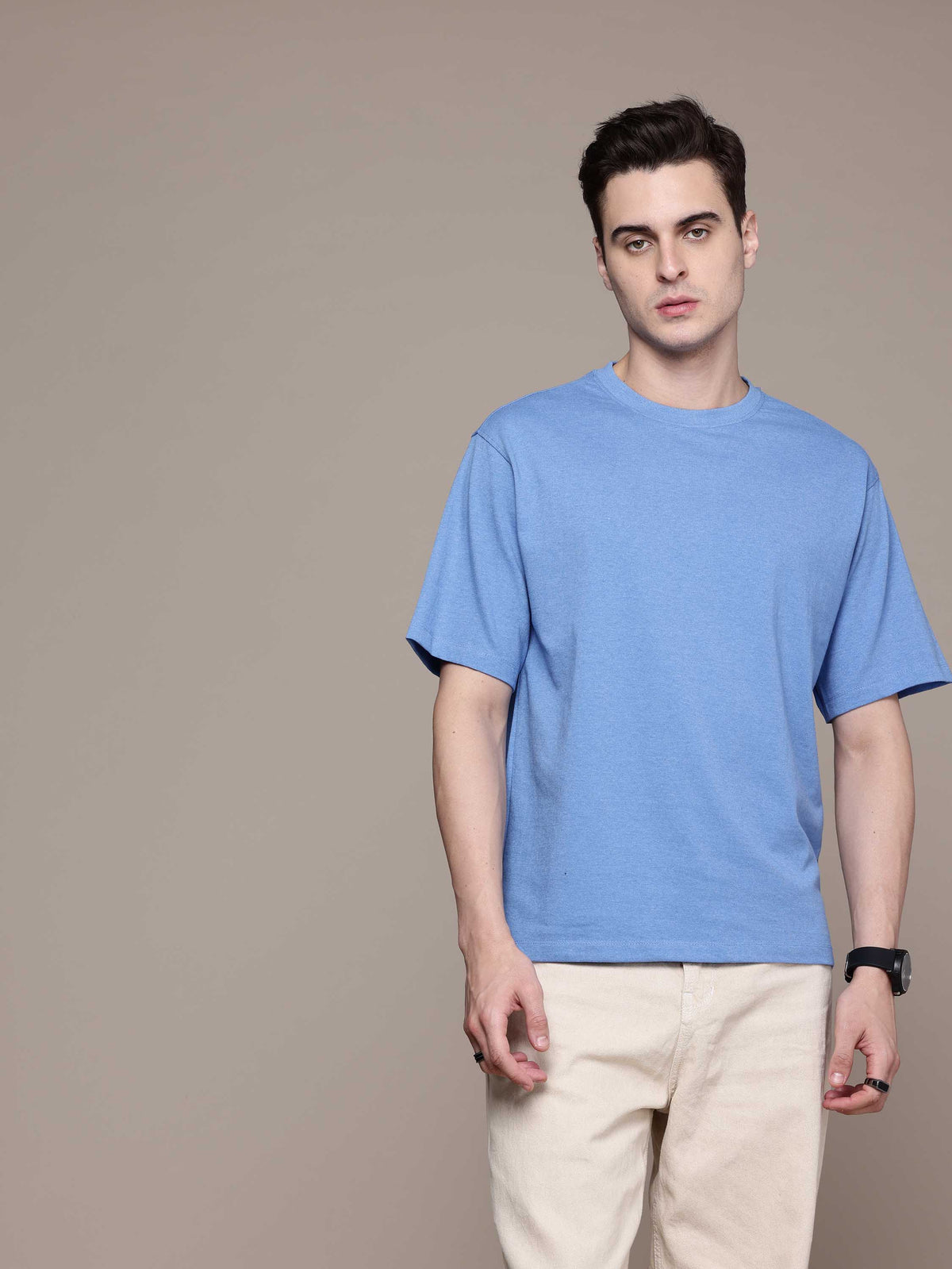 Sky Blue Oversized Tees