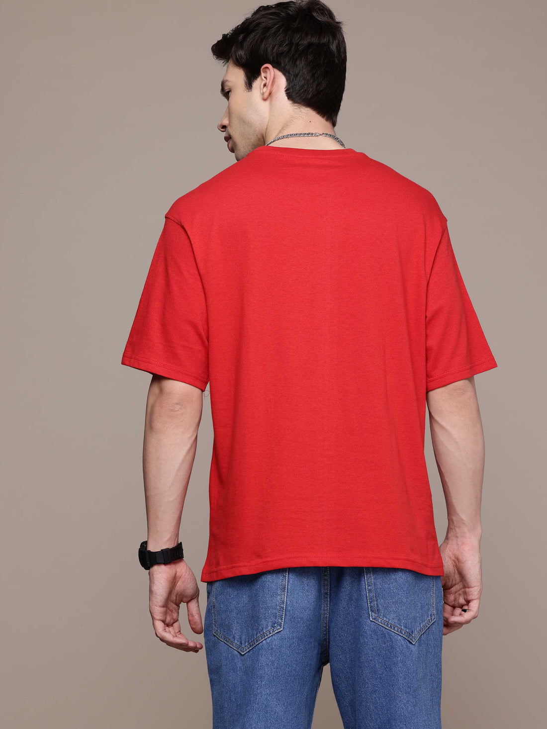 Red Oversized Tees