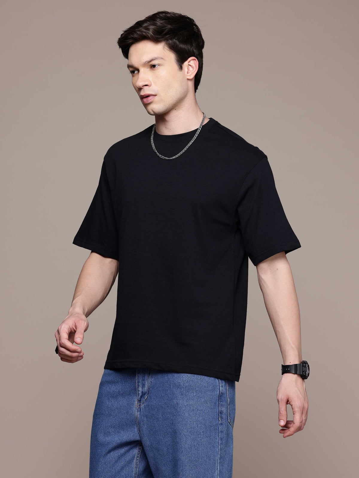Black Oversized Tees