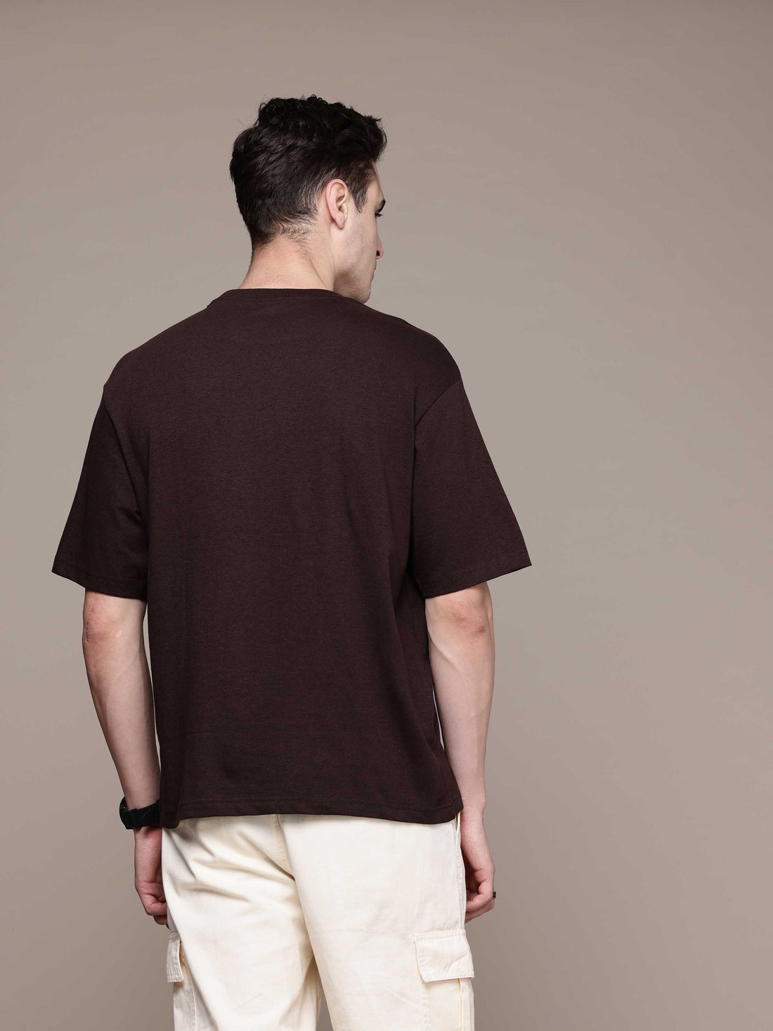 Coffee Brown Oversized Tees