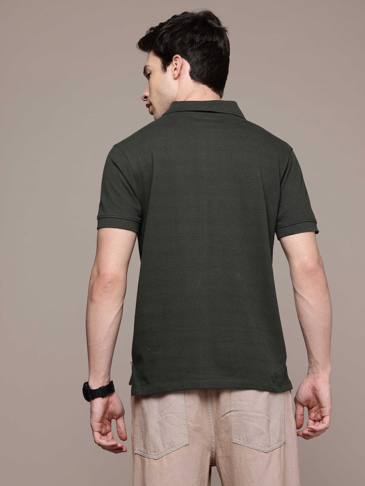 Olive Green Polo T-Shirt