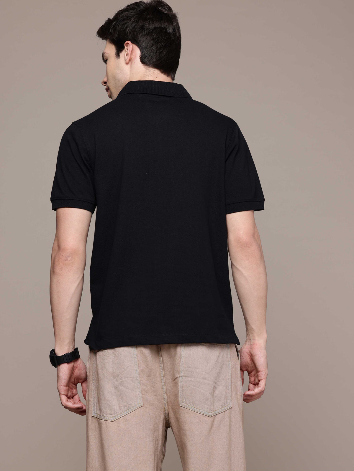 Black  Polo T-Shirt