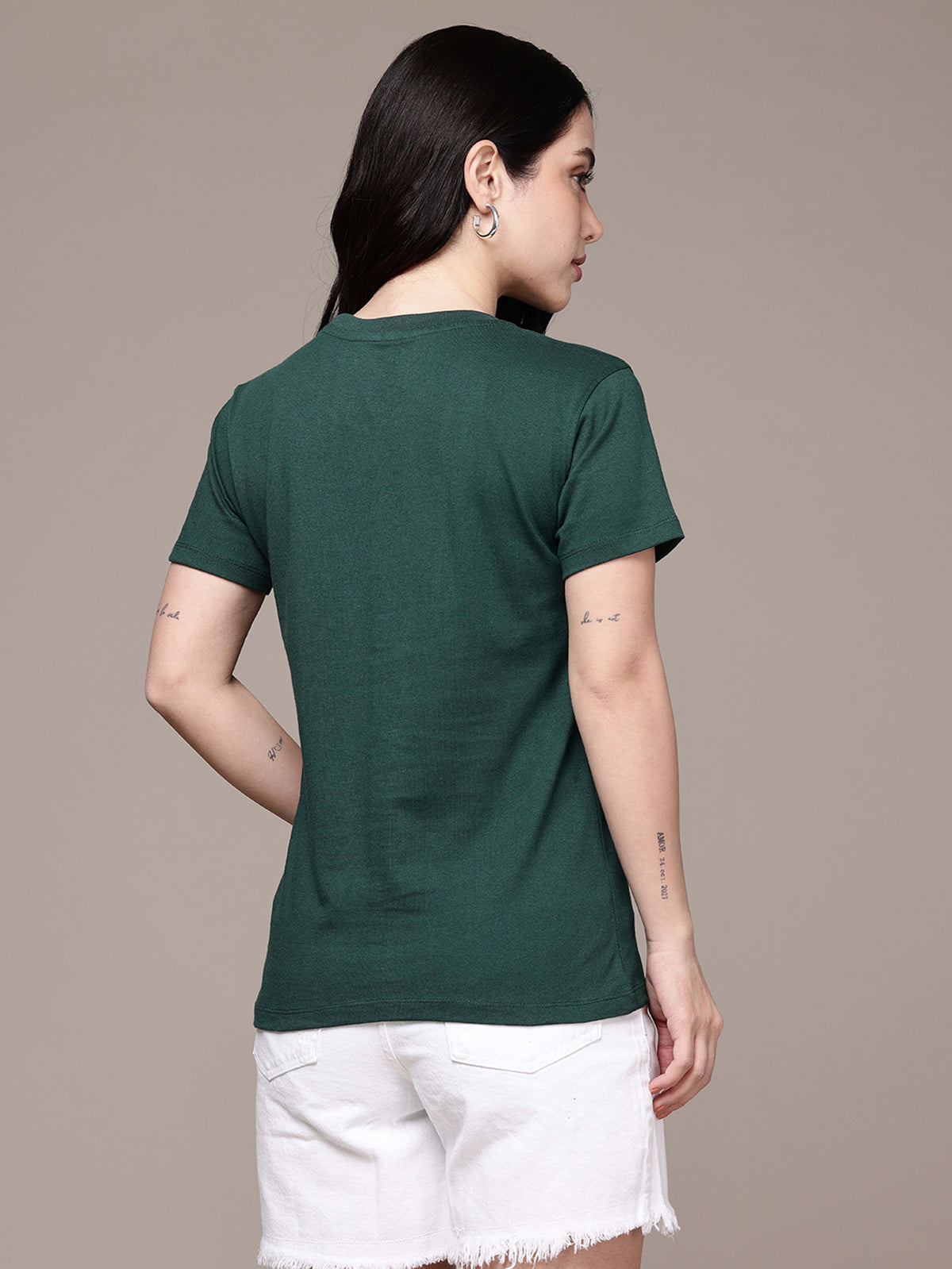 Half Sleeve Womens Regular T-Shirt