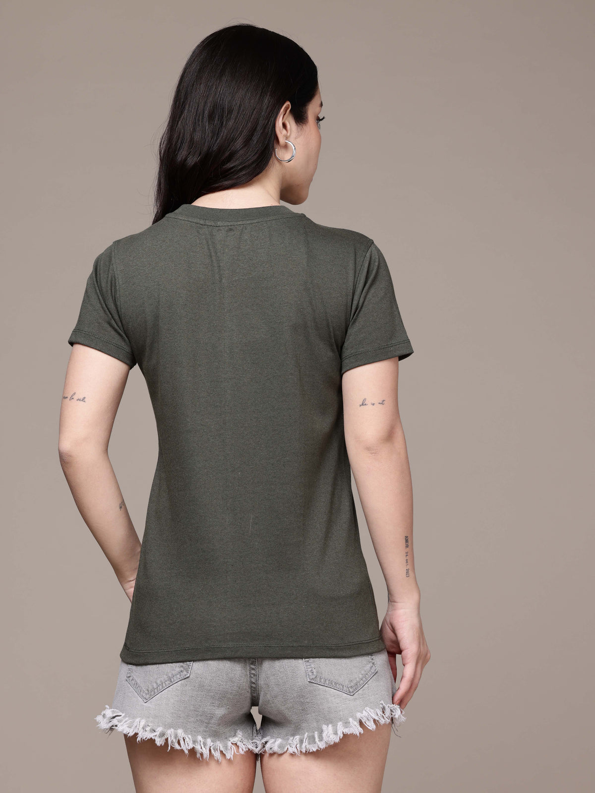 Half Sleeve Womens Regular T-Shirt