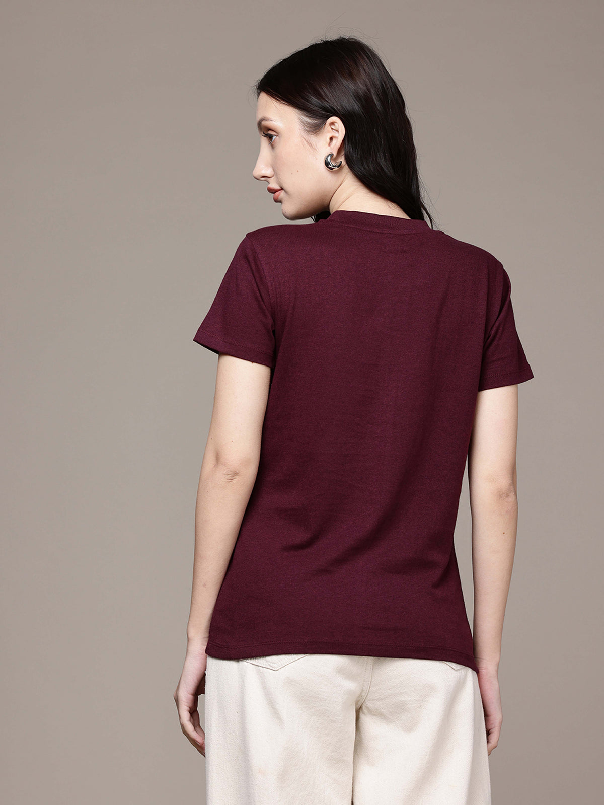 Half Sleeve Womens Regular T-Shirt