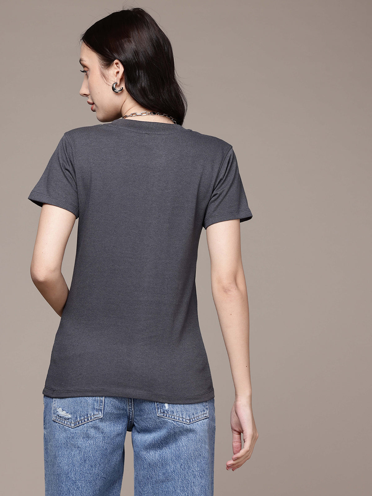 Half Sleeve Womens Regular T-Shirt