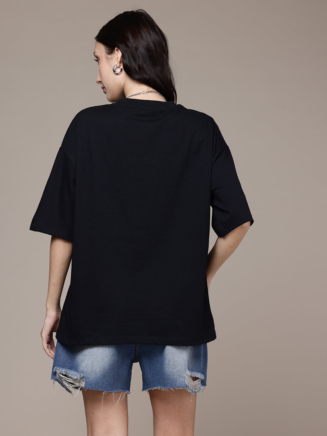 Graphic Oversized T-Shirt Mushroom