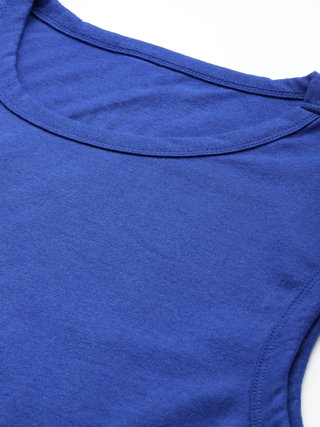 Sleeveless Royal Blue T-Shirt