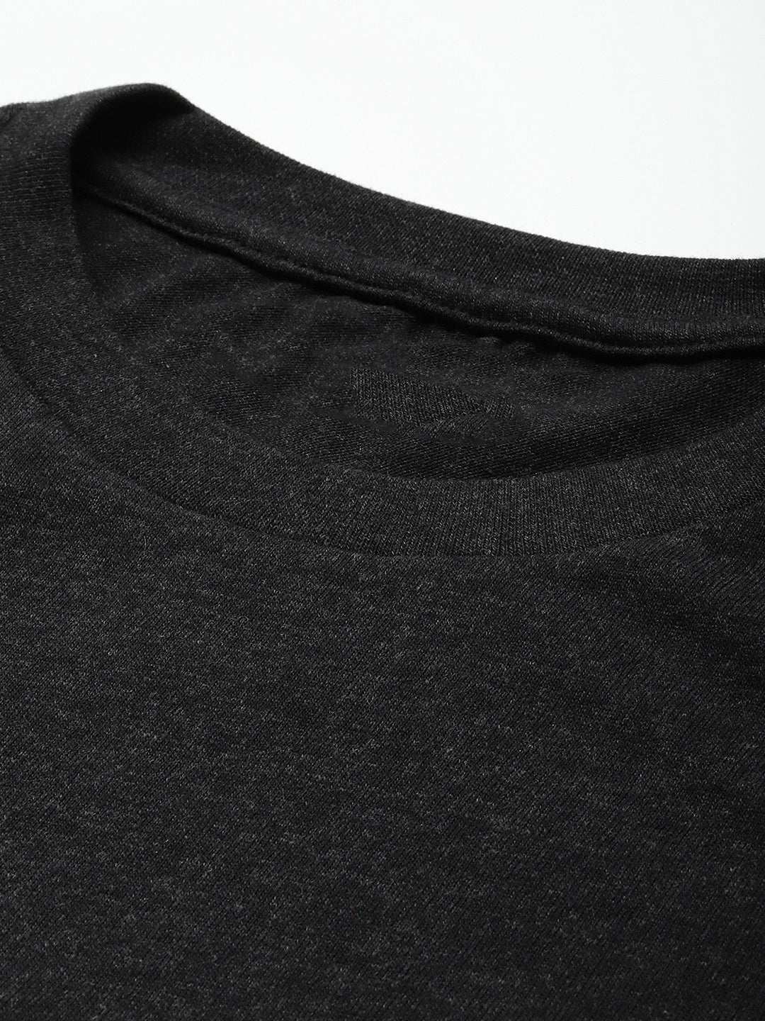 Long Sleeve Charcoal Melange T-Shirt