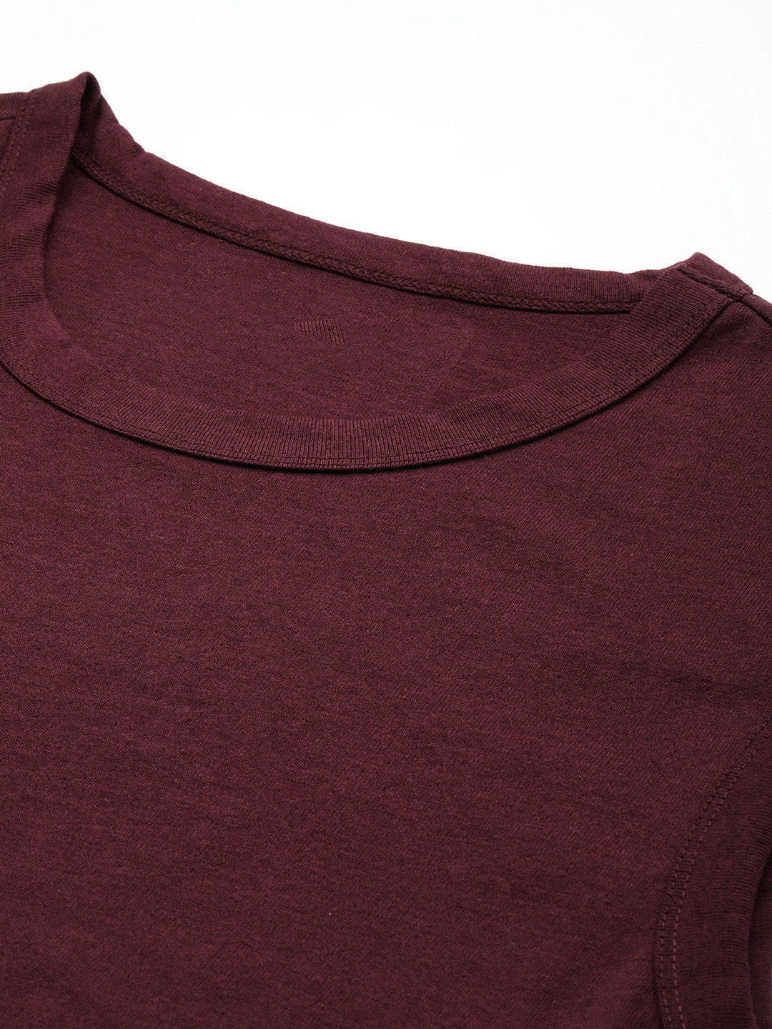 Sleeveless  Burgundy  T-Shirt