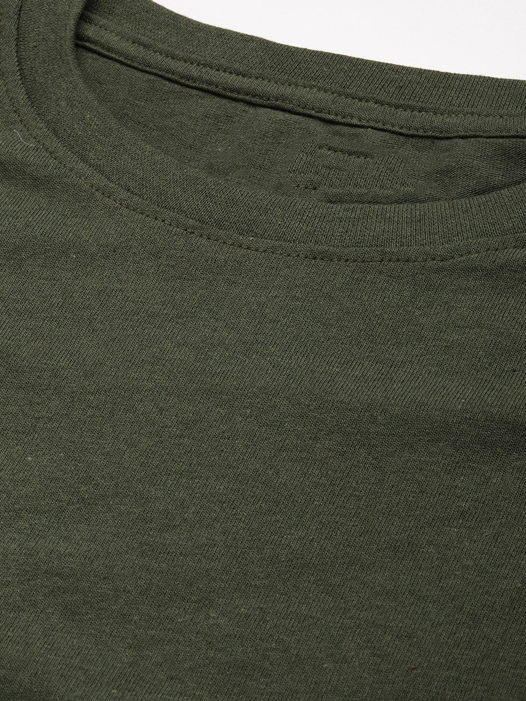 Oversized Olive Green T-Shirt