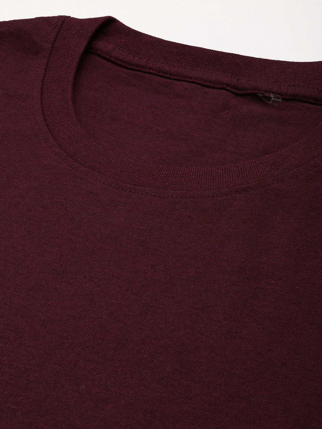 Half Sleeve Bargundy T-Shirt