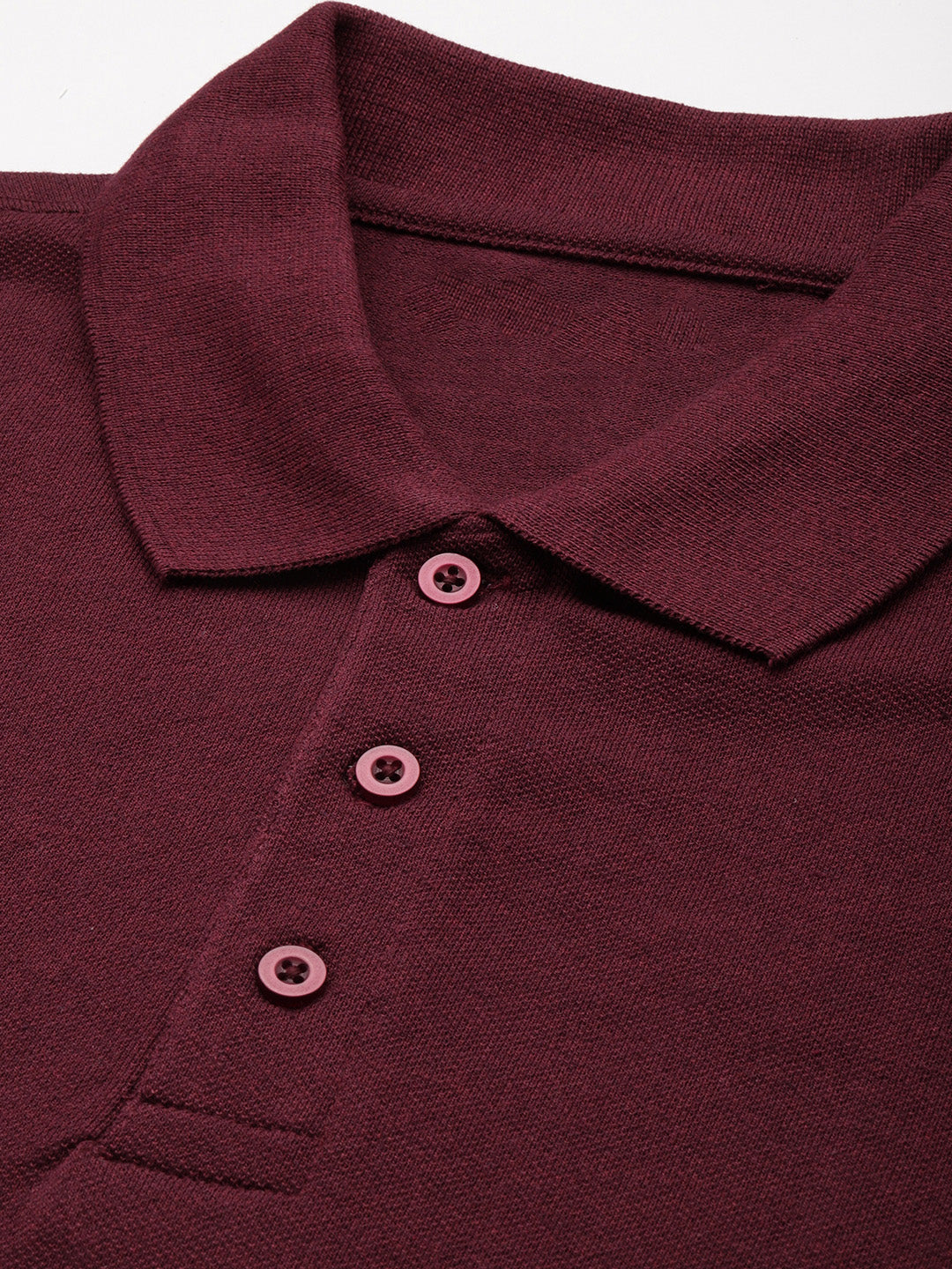 Burgundy Polo T-Shirt