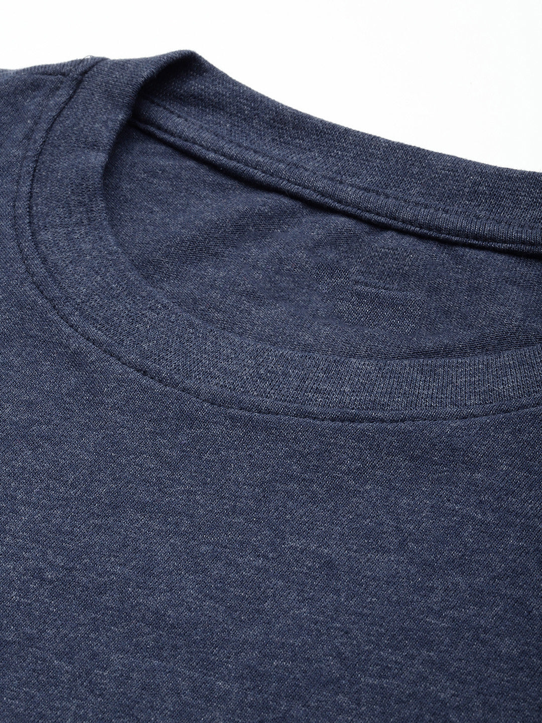 Long Sleeve Navy Melange T-Shirt