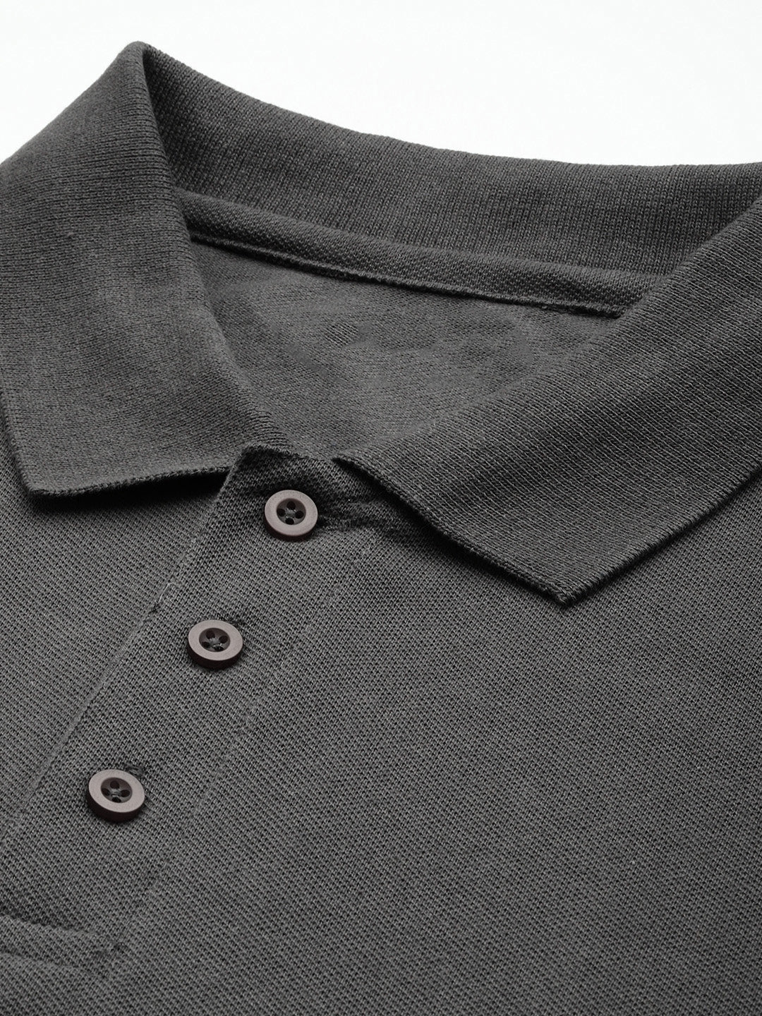 Steel Grey Polo T-Shirt