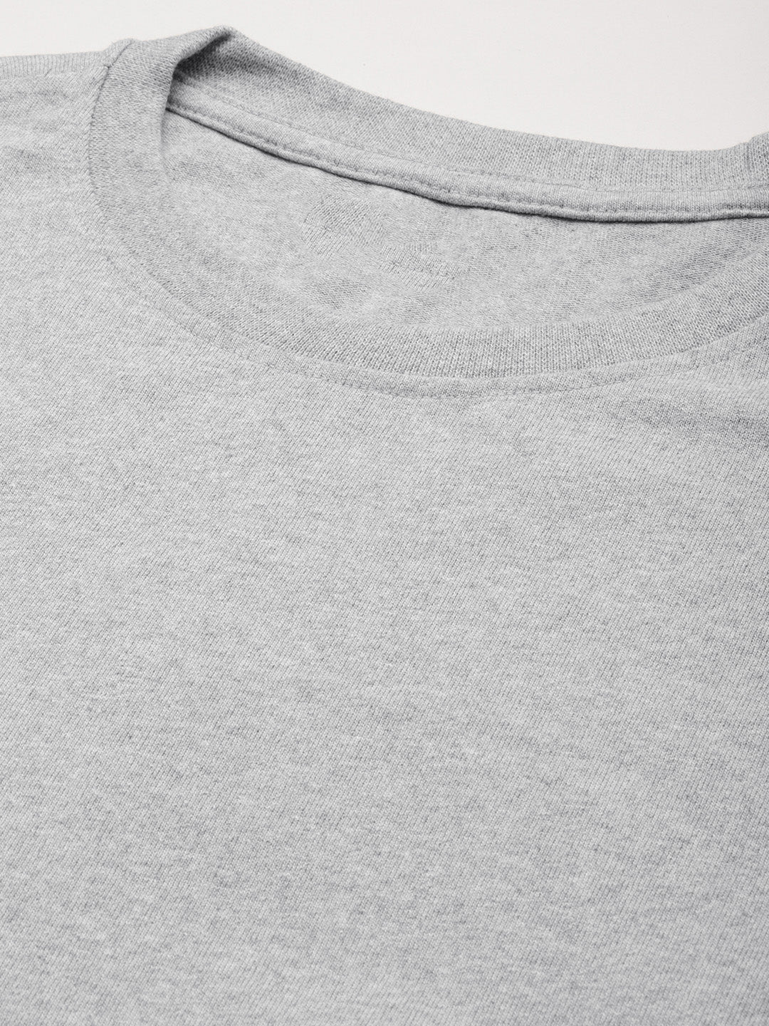Long Sleeve Grey Melange T-Shirt