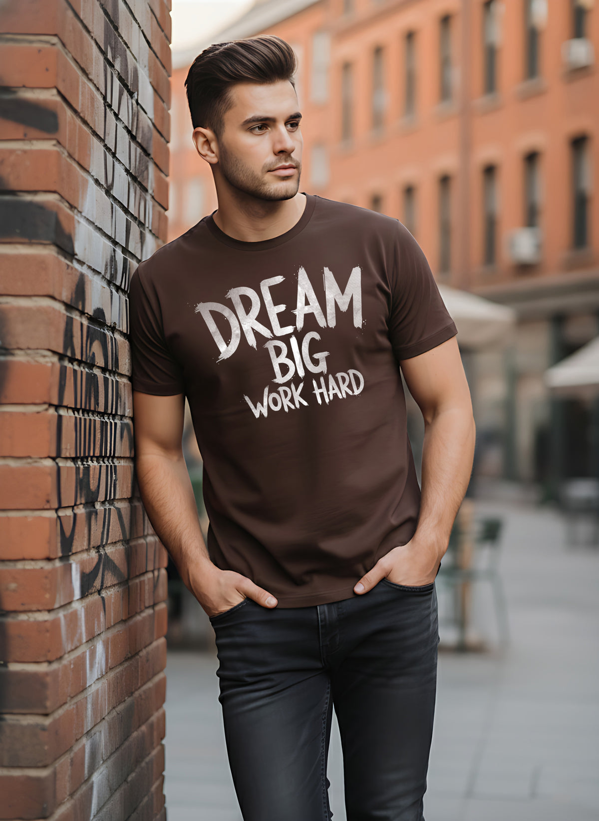 Mens Graphic Regular Half Sleeve T-Shirts