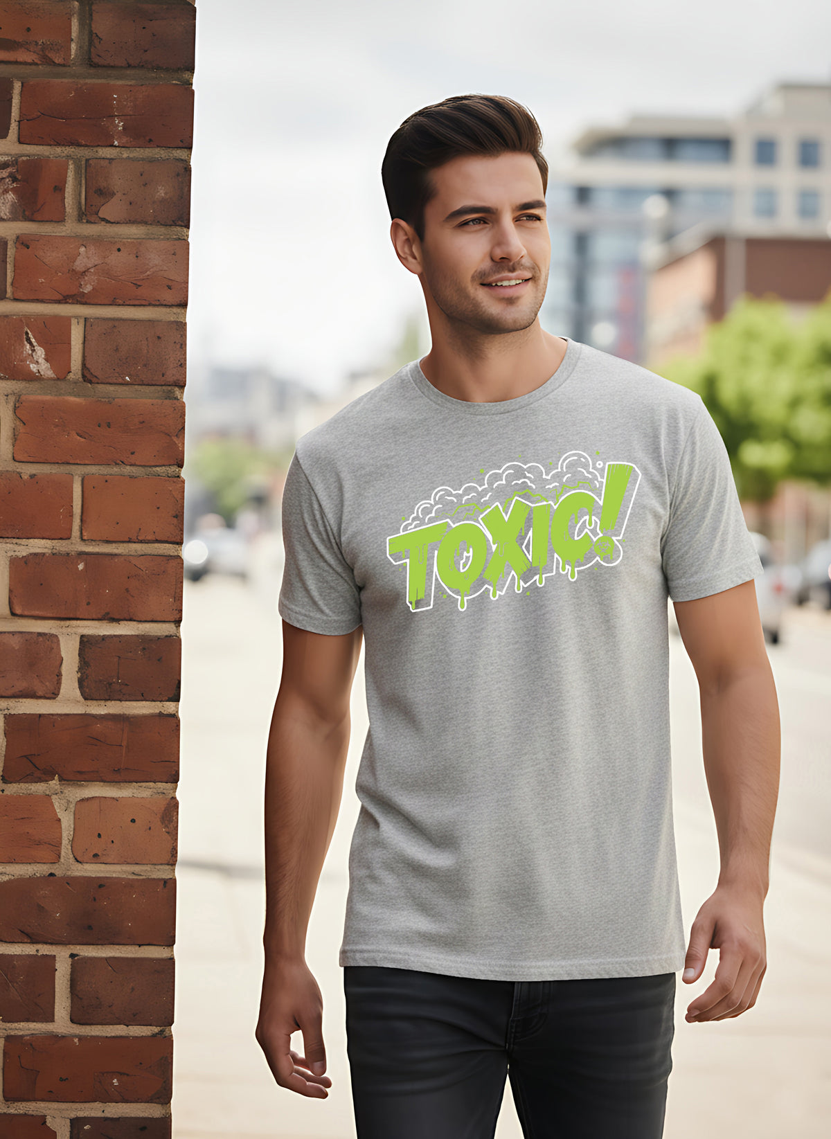 Mens Graphic Regular Half Sleeve T Shirt