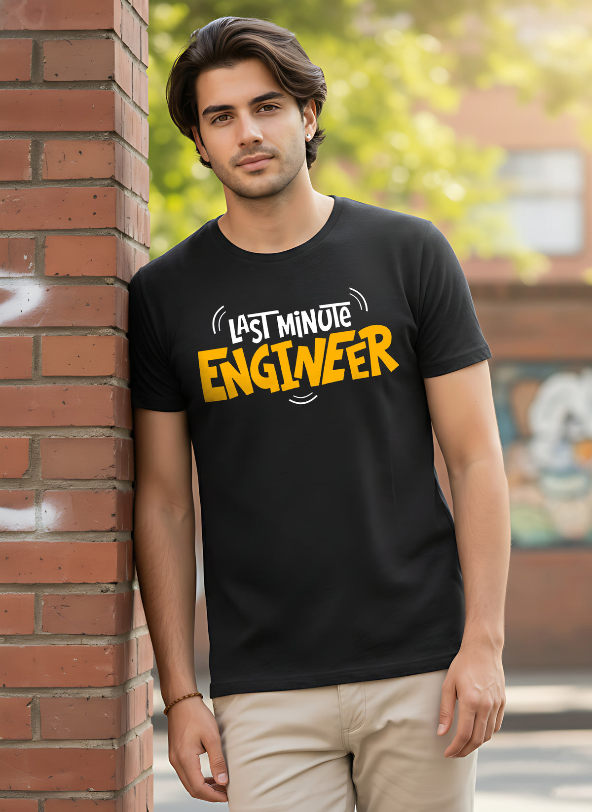Mens Graphic Regular Half Sleeve T Shirt