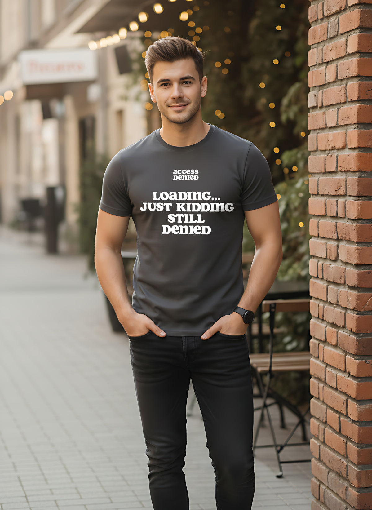 Mens Graphic Regular Half Sleeve T Shirt