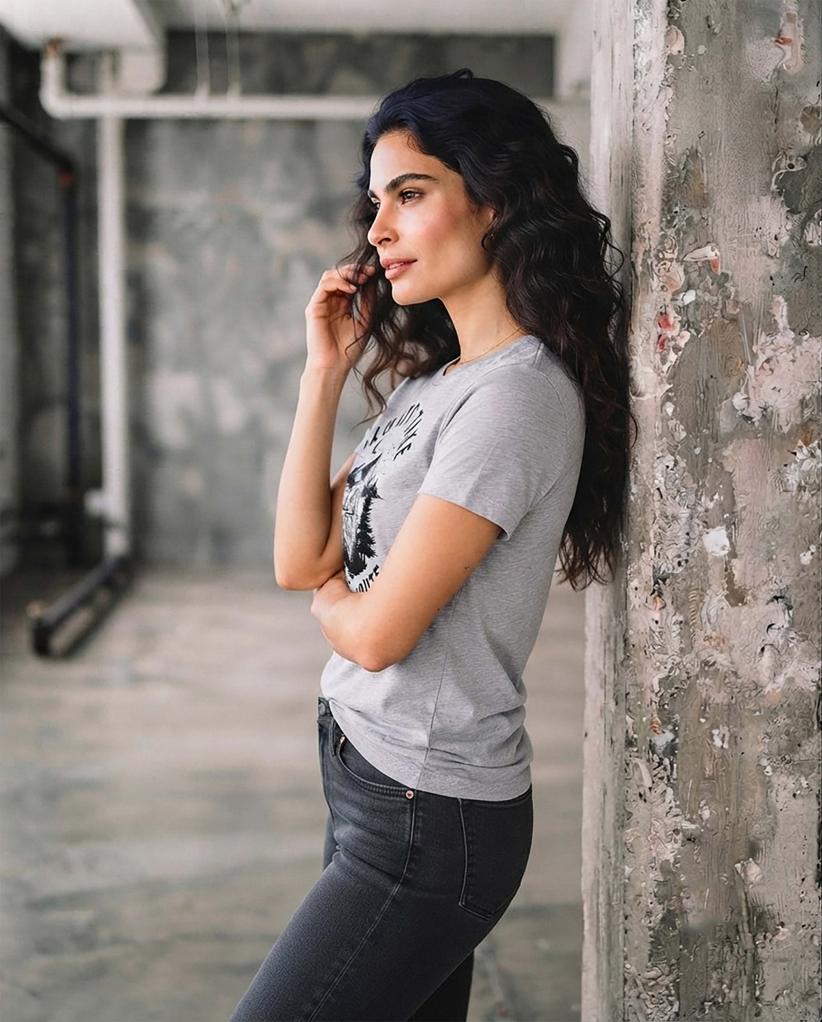 Half Sleeve Womens Regular T-Shirt