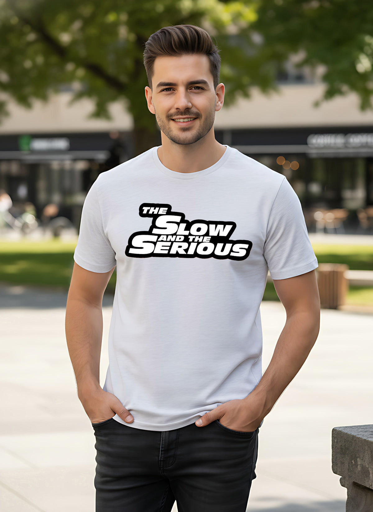 Mens Graphic Regular Half Sleeve T Shirt