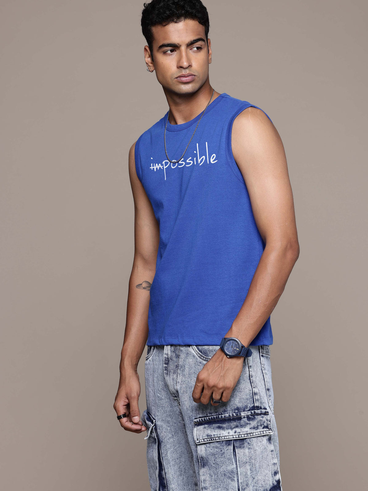 MENS GRAPHIC SLEEVELESS SIGHT