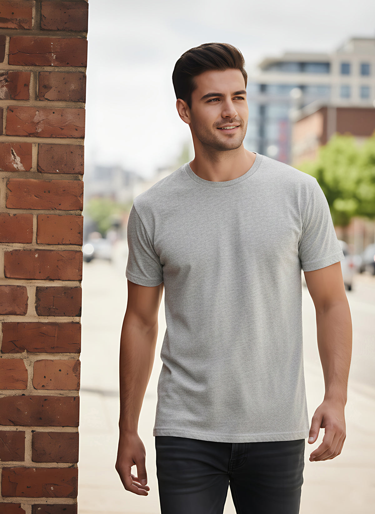 Mens Graphic Regular Half Sleeve T Shirt