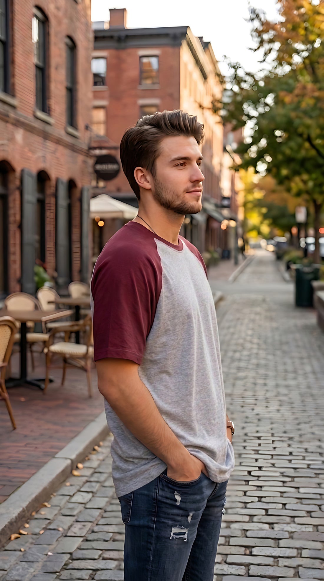Raglan sleeve Oversized Fit Tshirt
