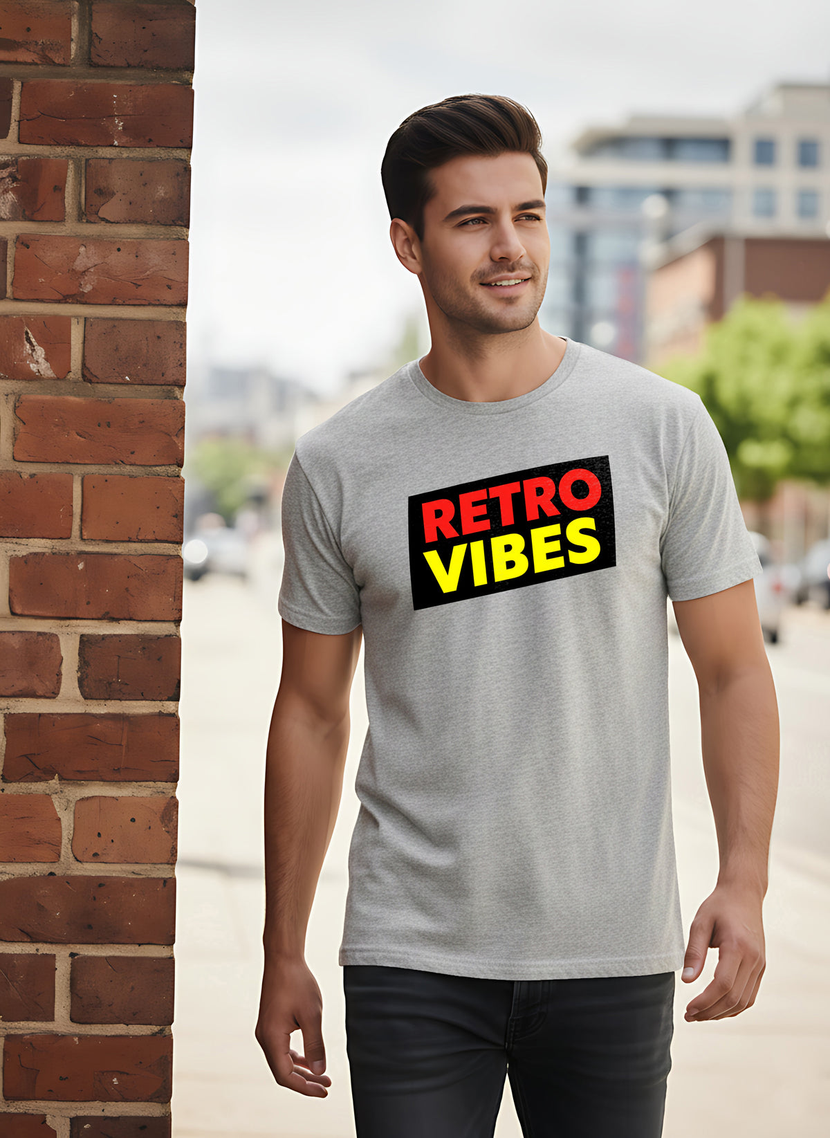 Mens Graphic Regular Half Sleeve T Shirt