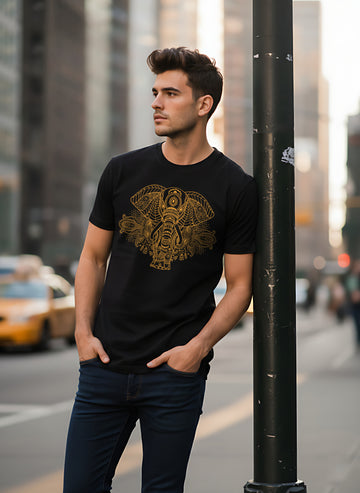 Mens Graphic Regular Half Sleeve T Shirt