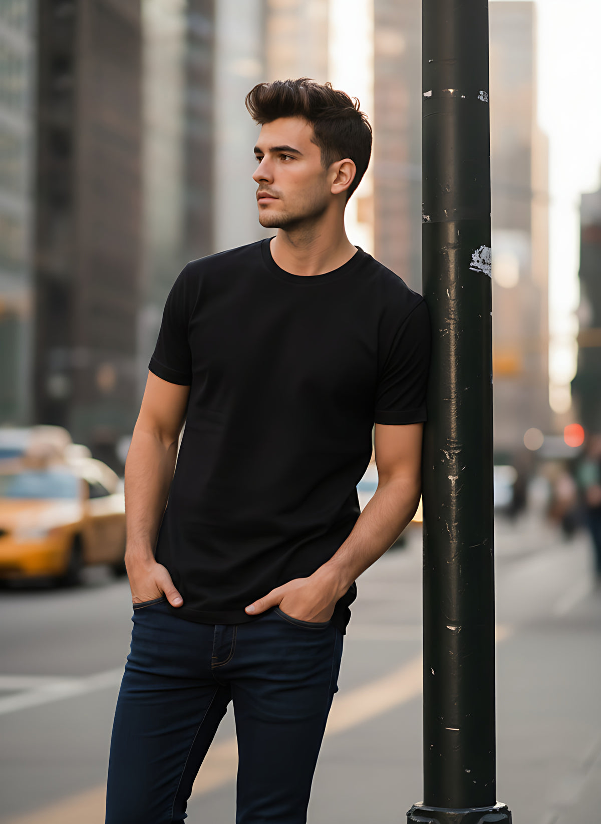 Mens Graphic Regular Half Sleeve T Shirt