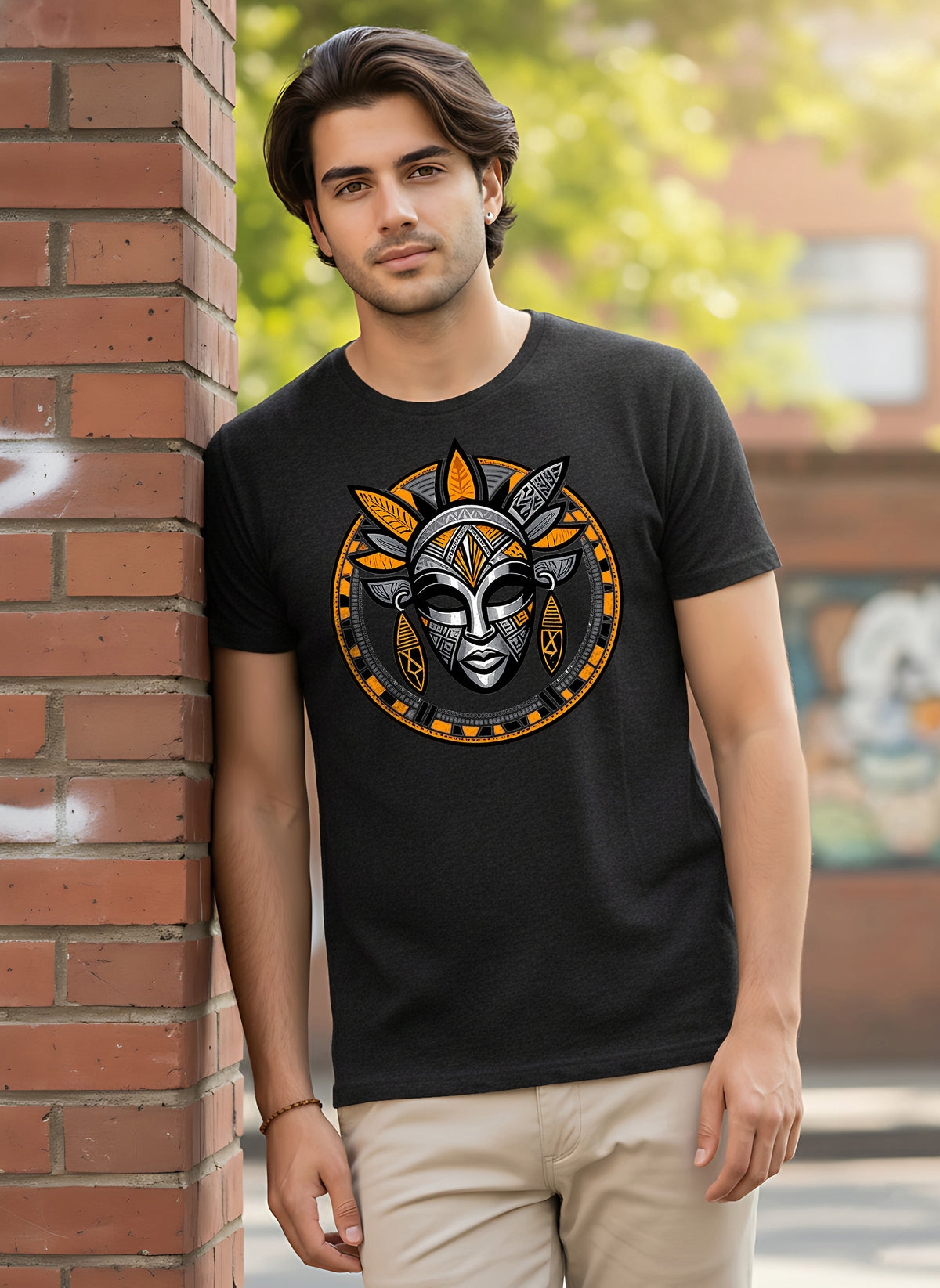 Mens Graphic Regular Half Sleeve T-Shirts