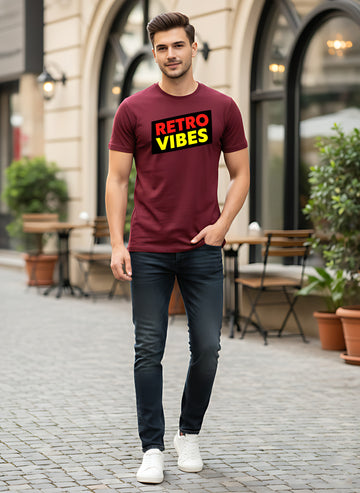Mens Graphic Regular Half Sleeve T Shirt