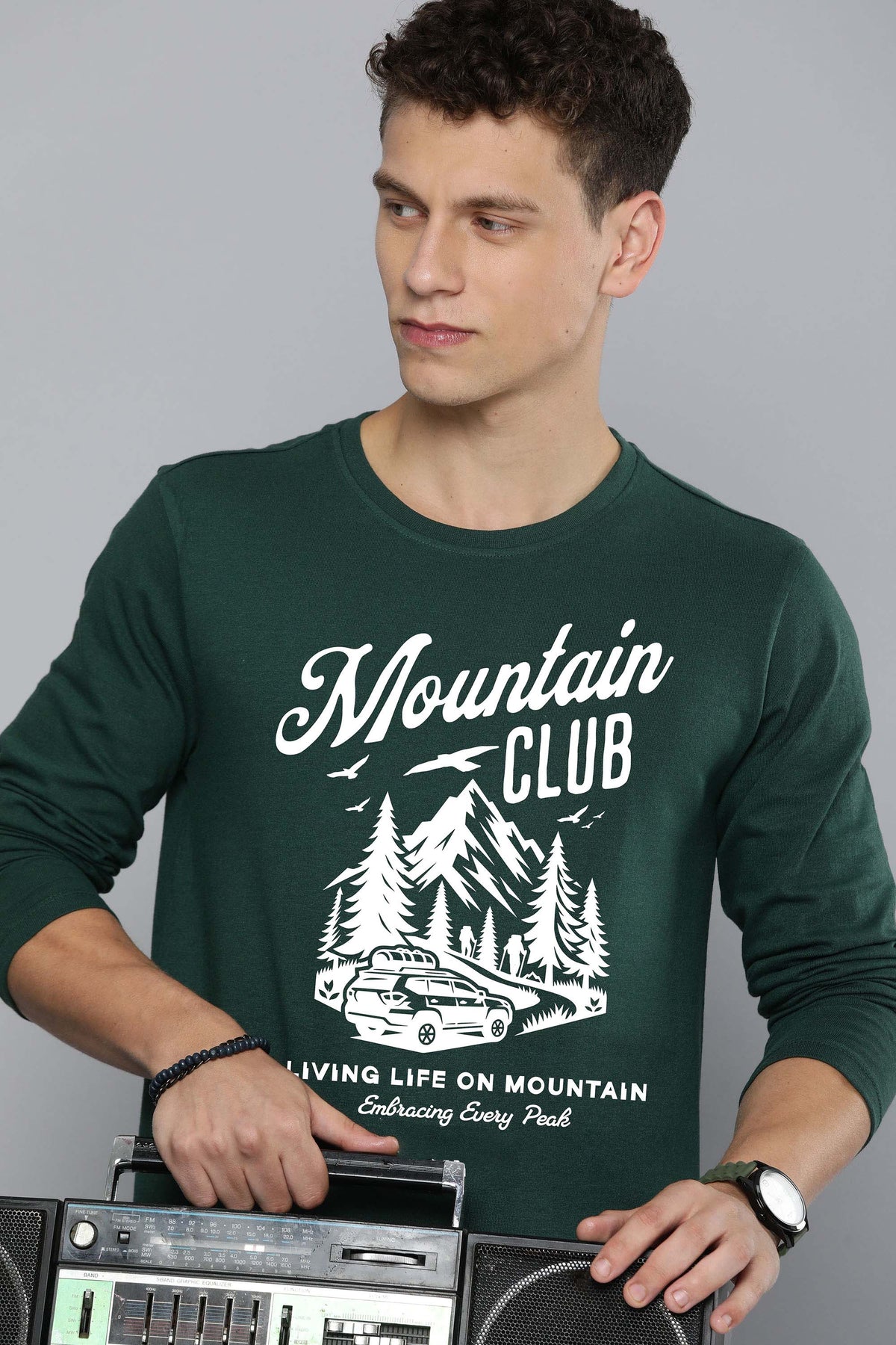 Mens Graphic Long Sleeve
