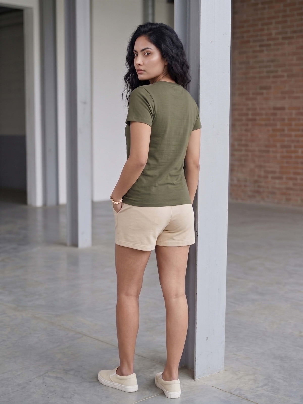 Half Sleeve Womens Regular T-Shirt