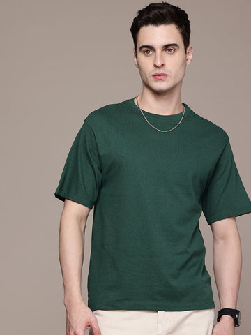 Oversized Bottle Green T-shirt