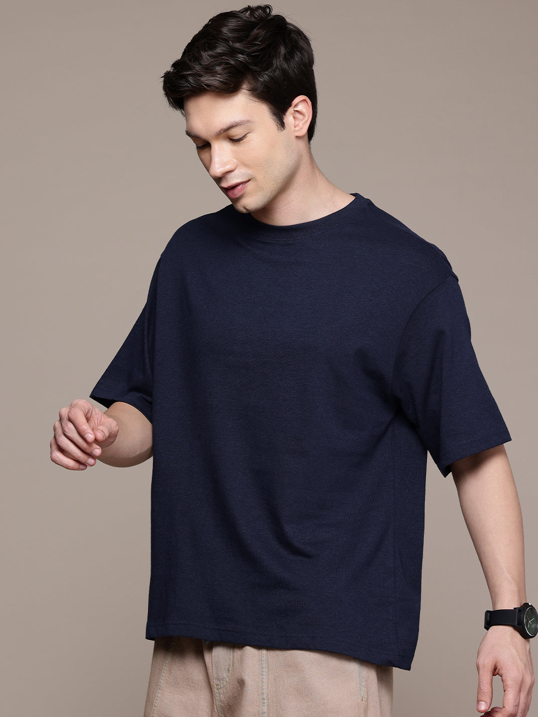 Oversized Navy T-Shirt