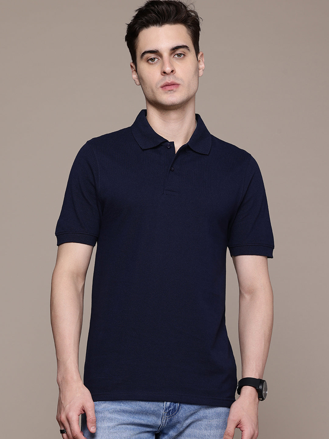 Navy  Polo T-Shirt