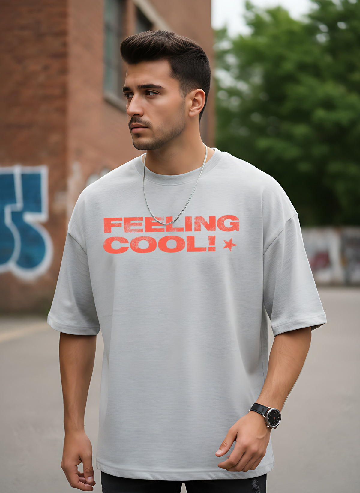 Graphic Oversized Tshirt