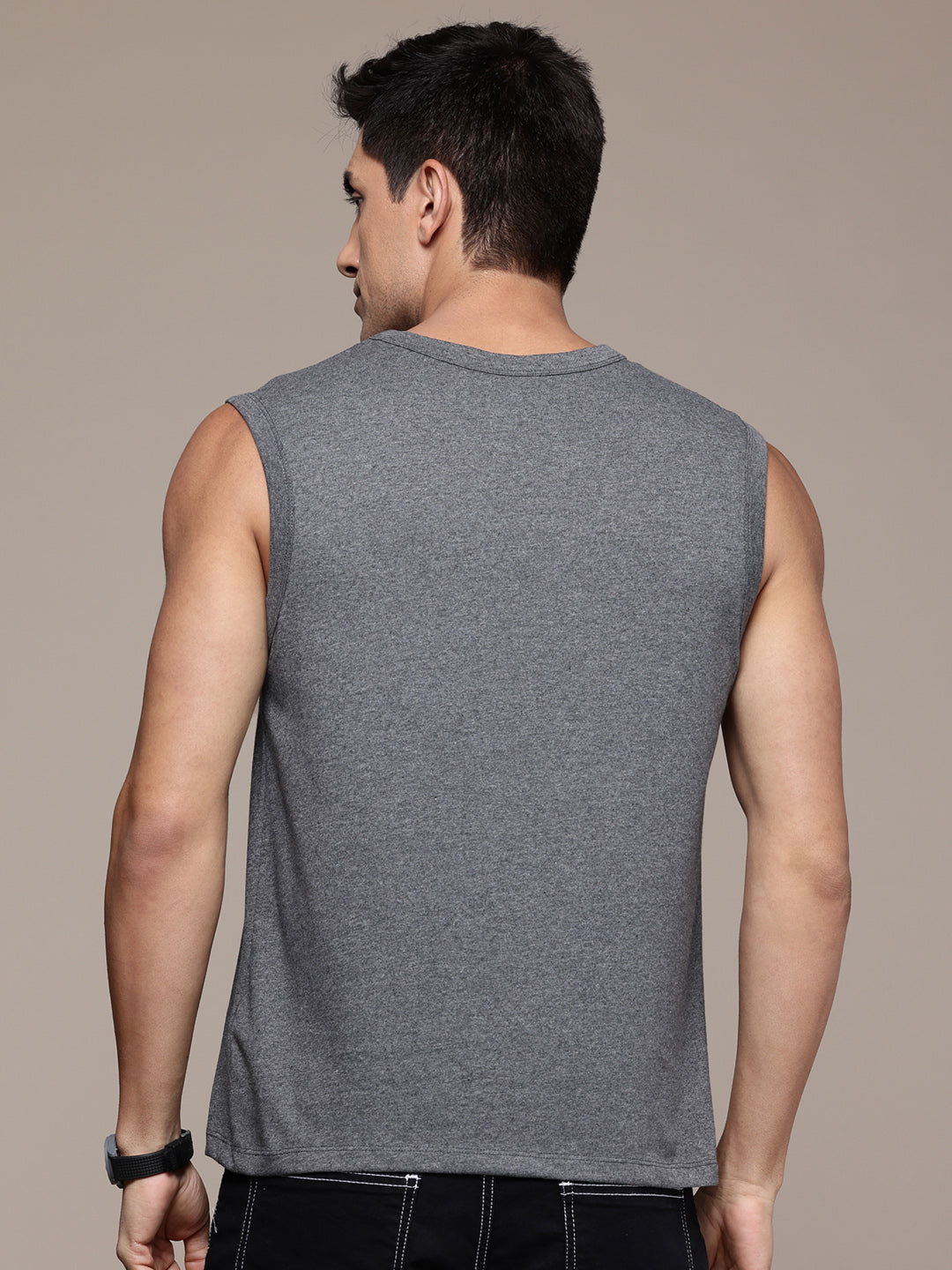 Sleeveless  Andhra Melange T-Shirt