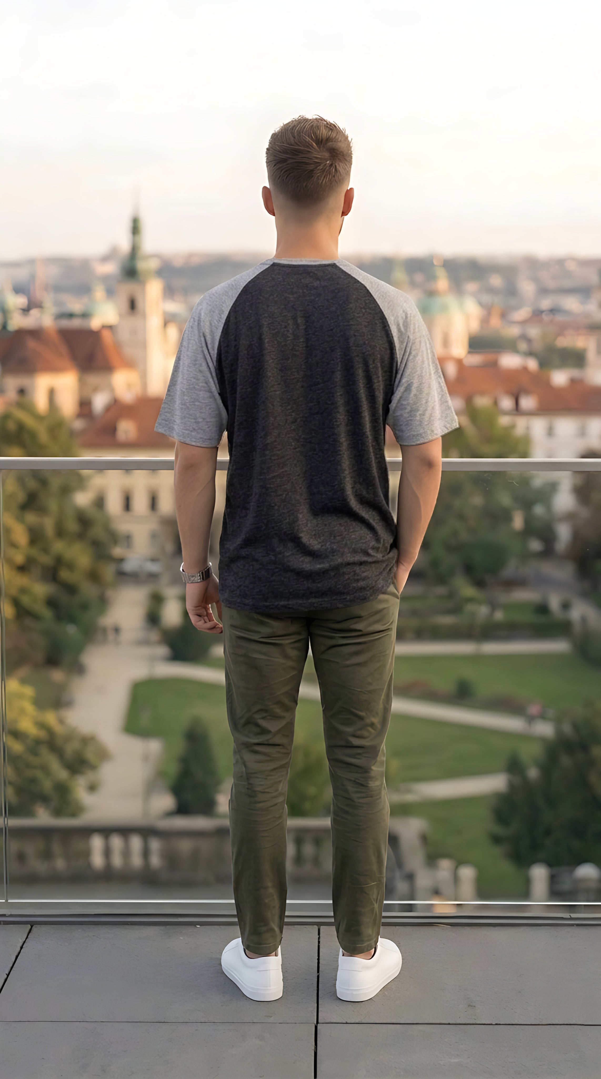 Raglan sleeve Oversized Fit Tshirt