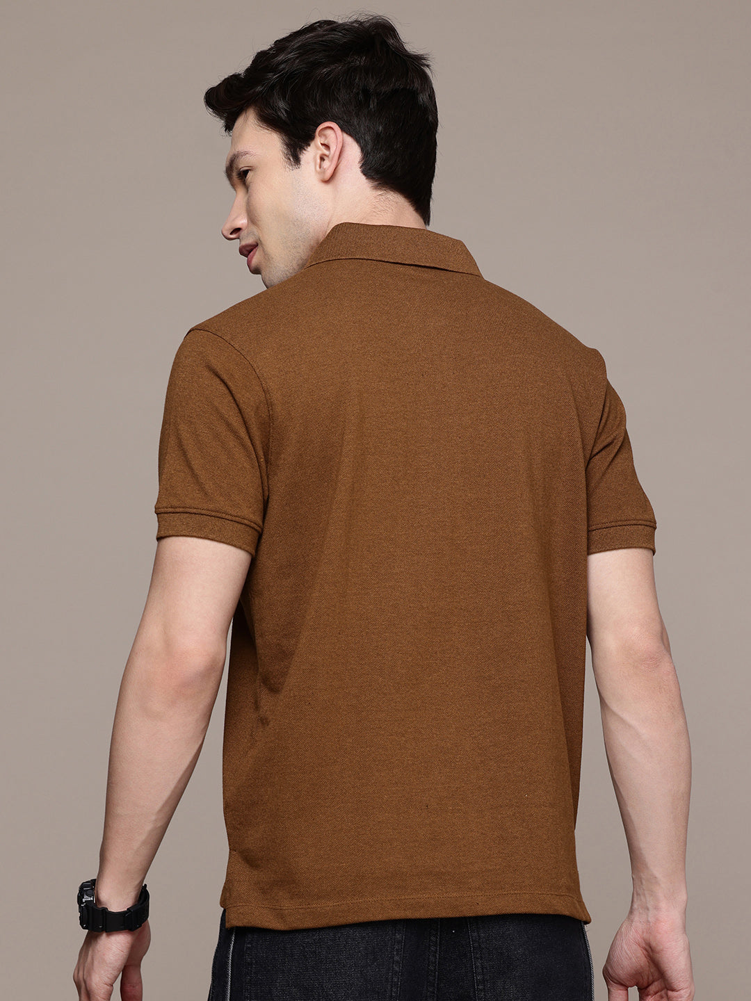 Mustard Brown  Polo T-Shirt