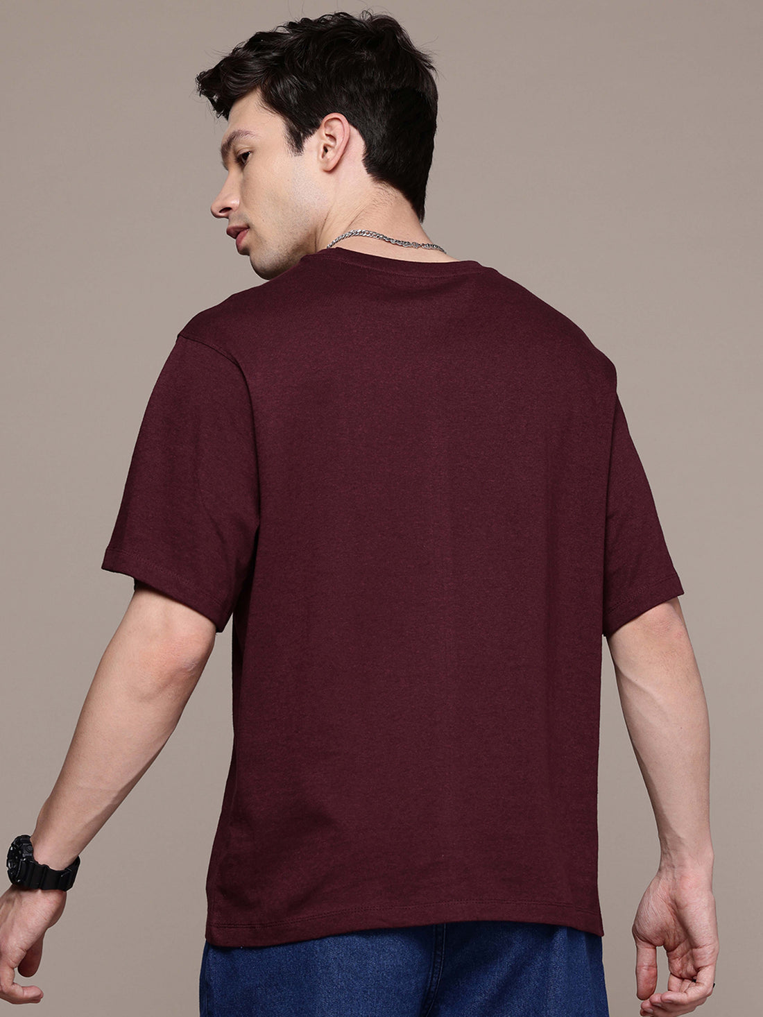 Graphic Oversized Geometry Tshirt
