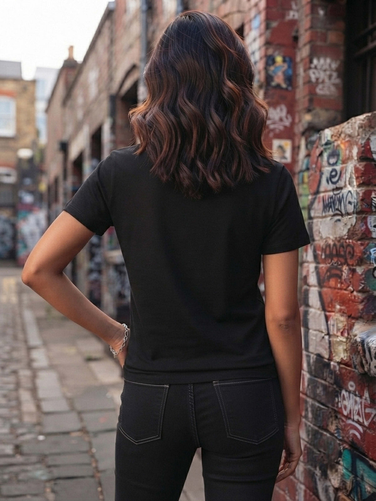 Half Sleeve Womens Regular T-Shirt