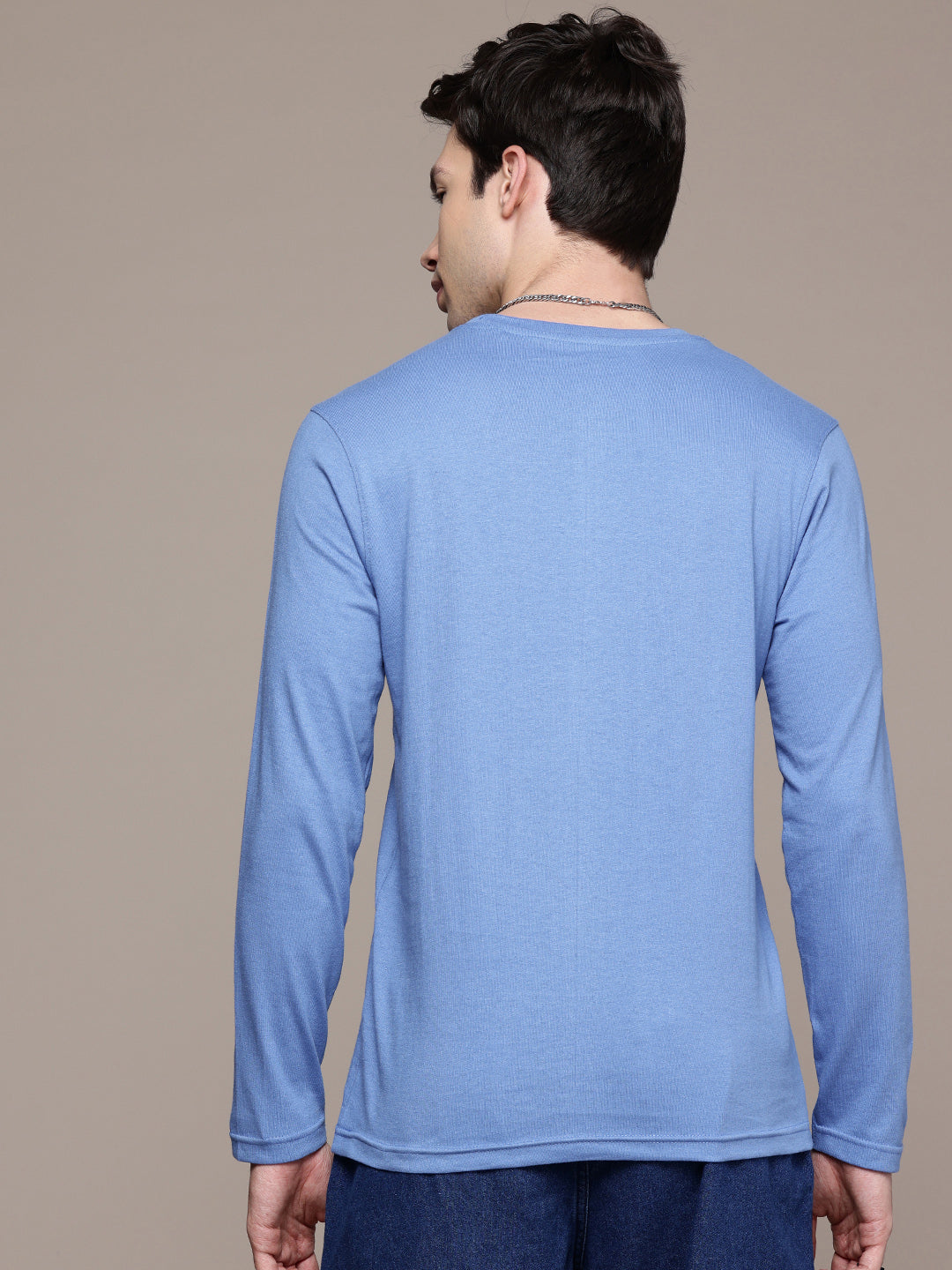 Long Sleeve Sky Blue T-Shirt