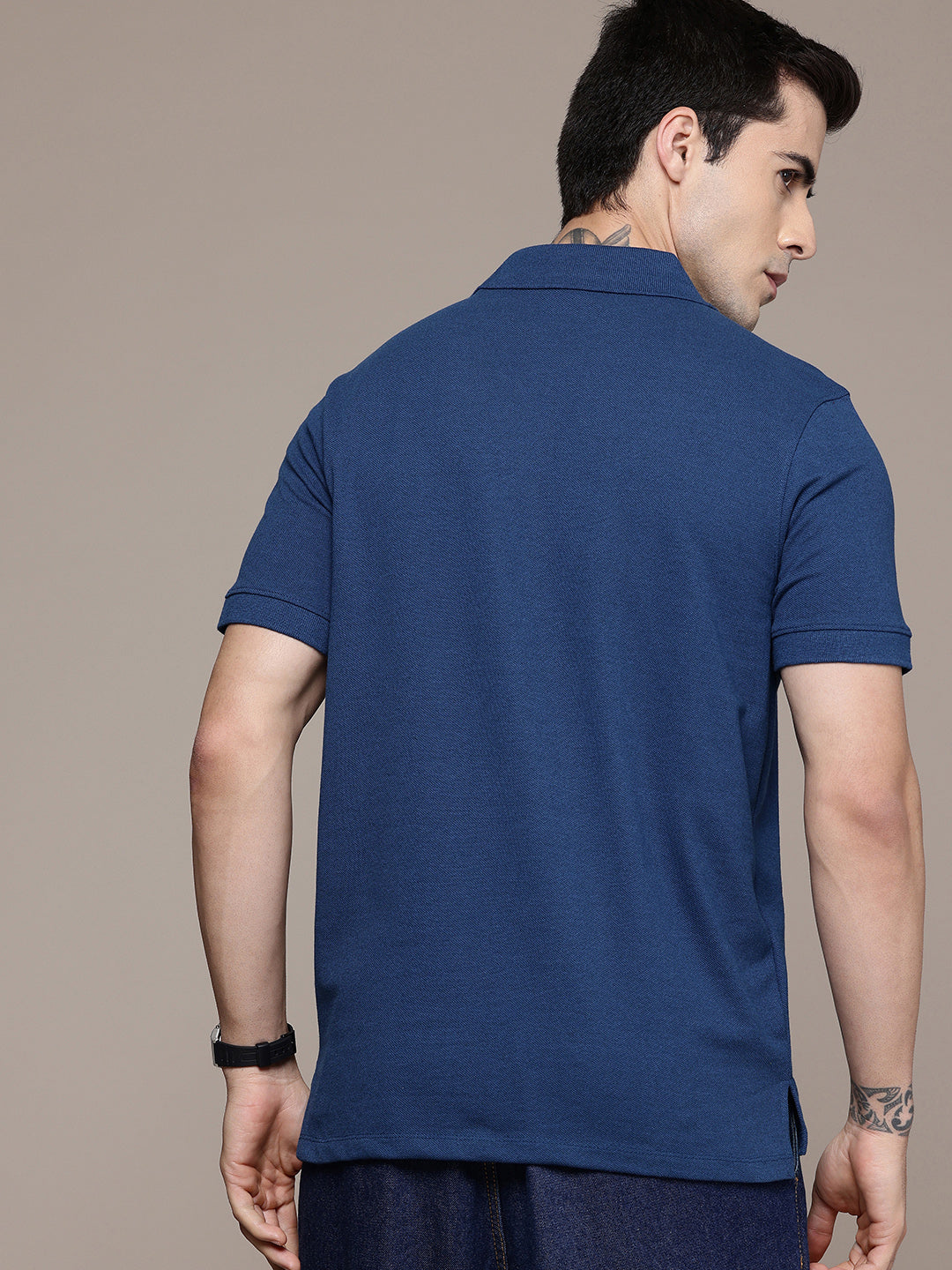 Airforce Blue Polo T-Shirt
