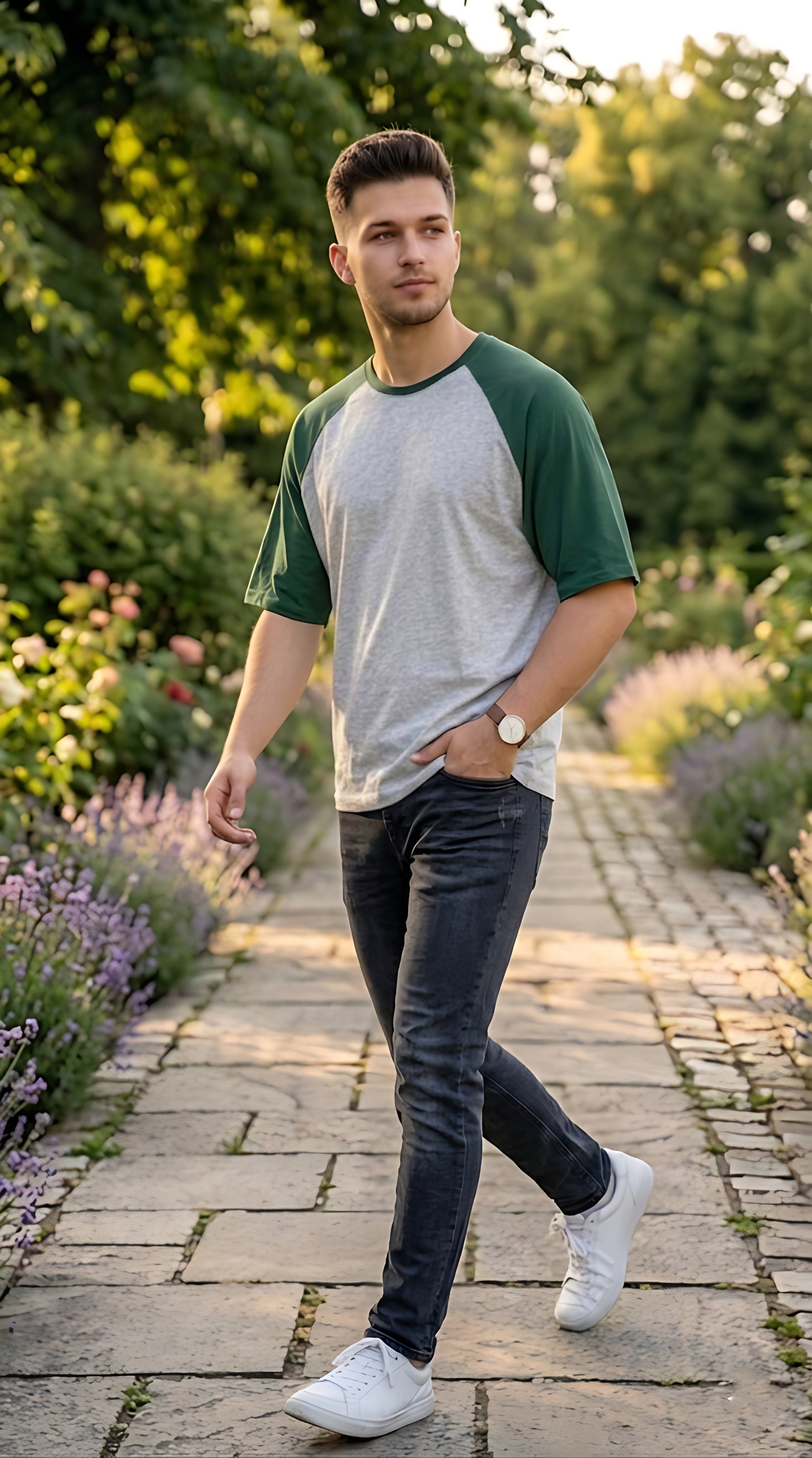 Raglan sleeve Oversized Fit Tshirt
