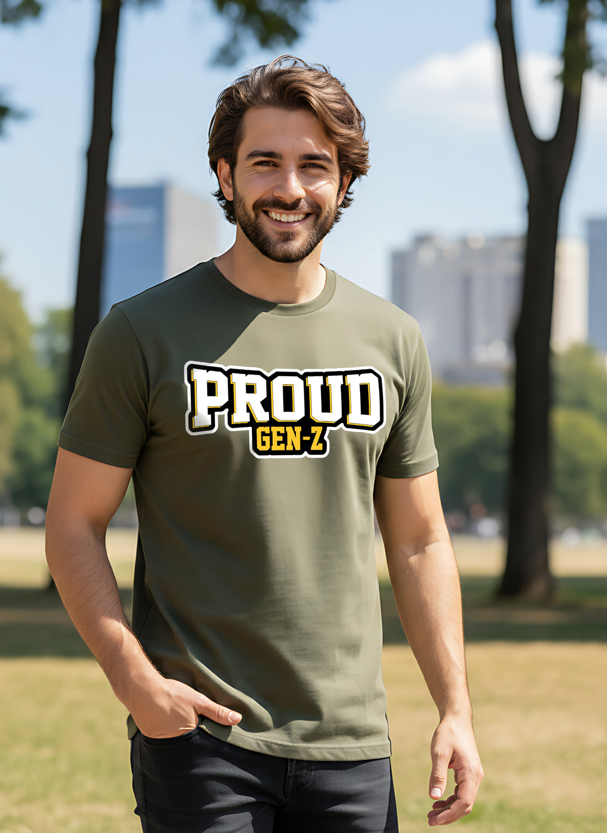 Mens Graphic Regular Half Sleeve T Shirt