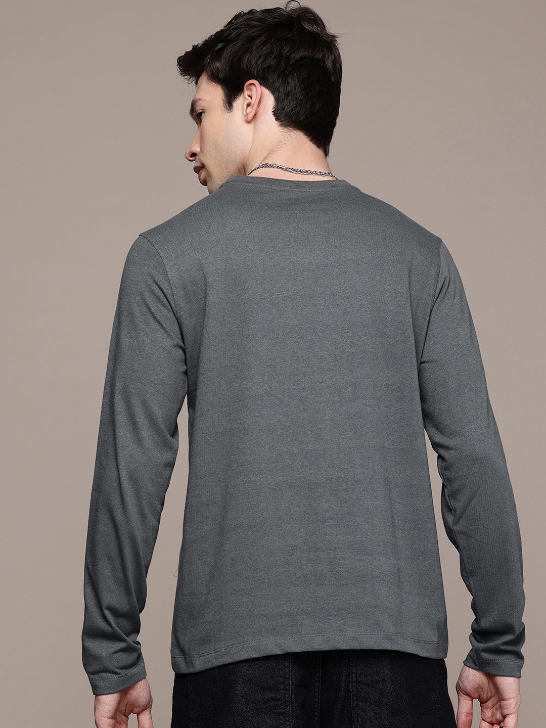 Long Sleeve Steel Grey T-Shirt